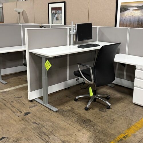 USED-Cubicles with Electric base/UMOD-4POD-ELEC